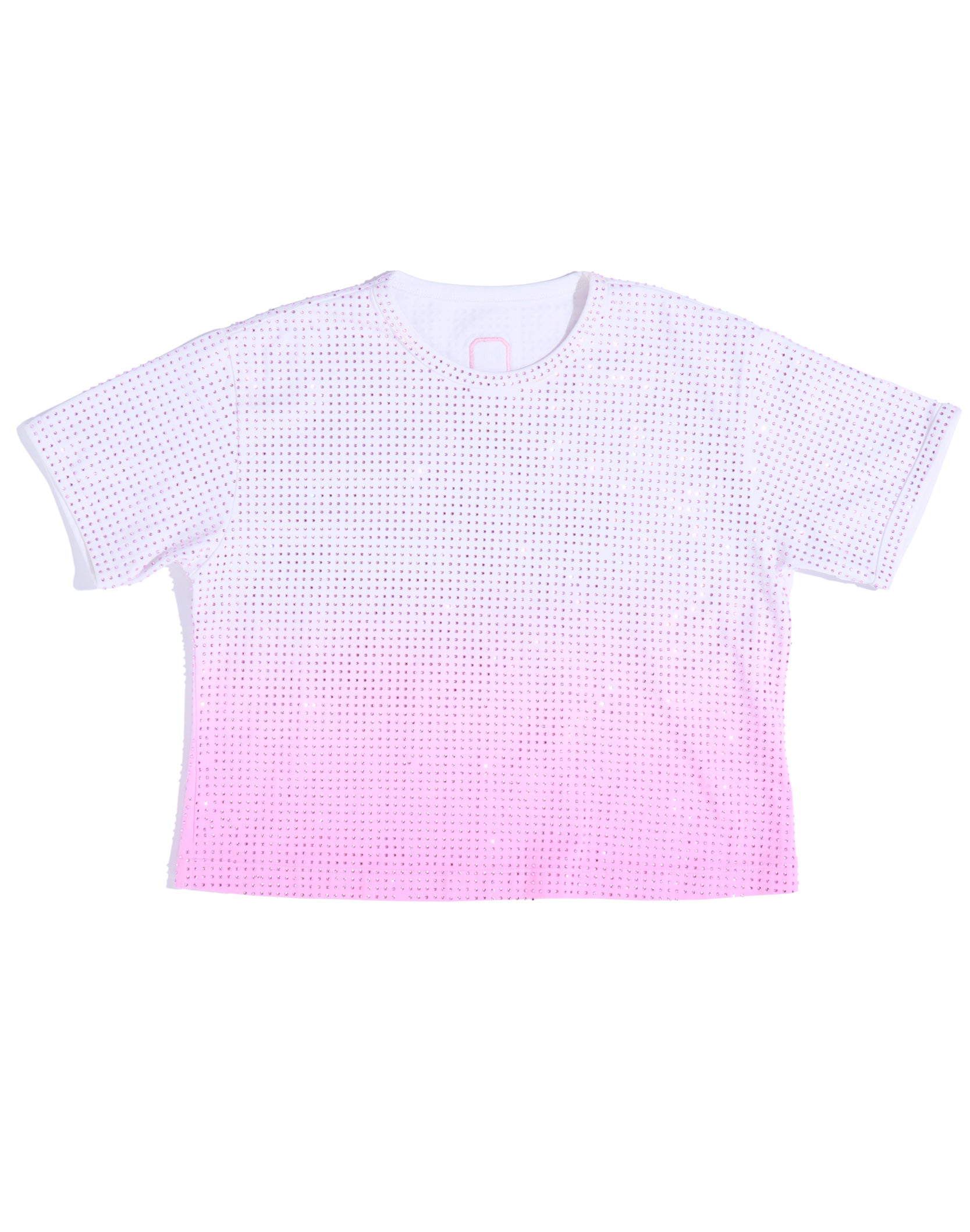 Cropped Stardust Pink Diamond Tee