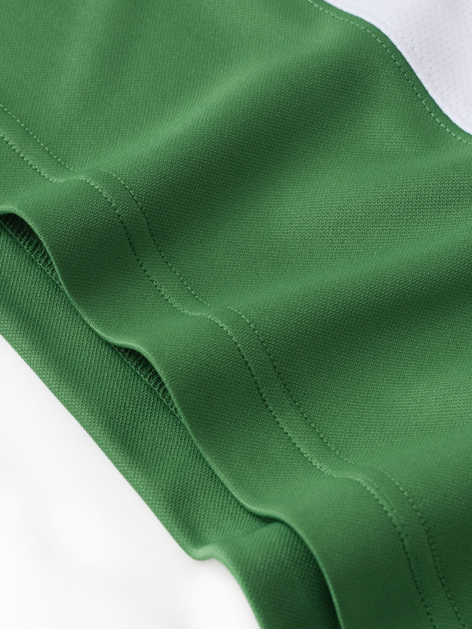 Double Lion Rhinestone Jersey in GREEN