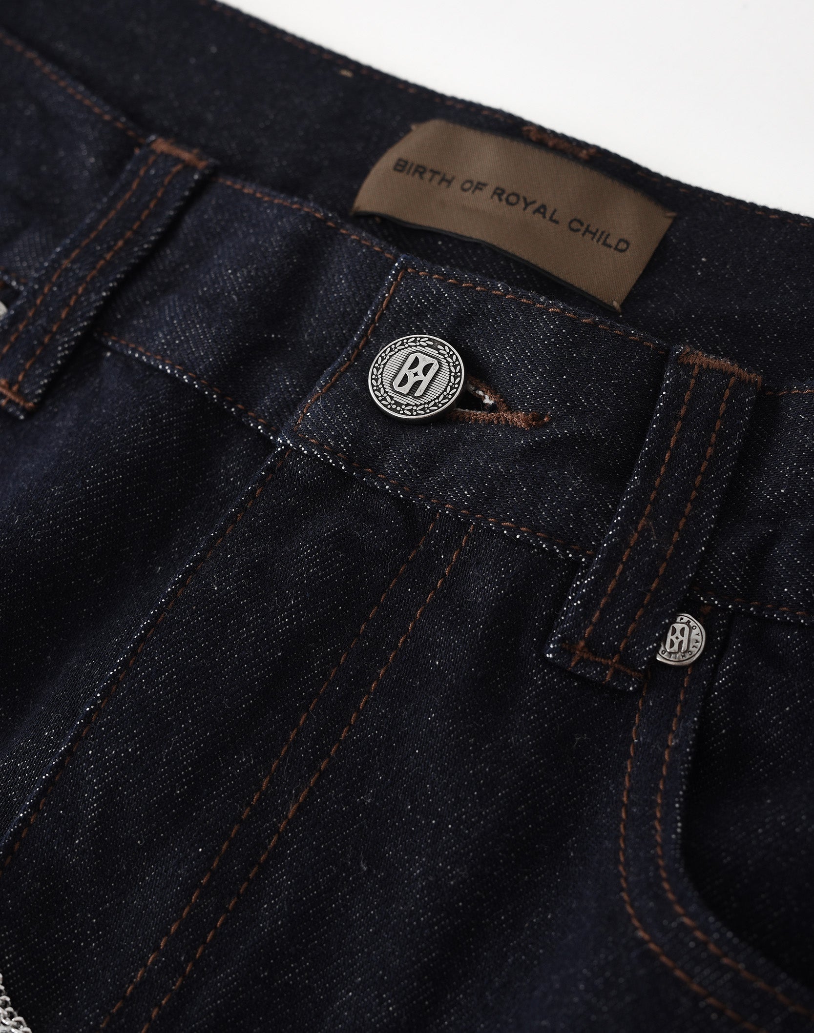 Silver Maze Denim Pants
