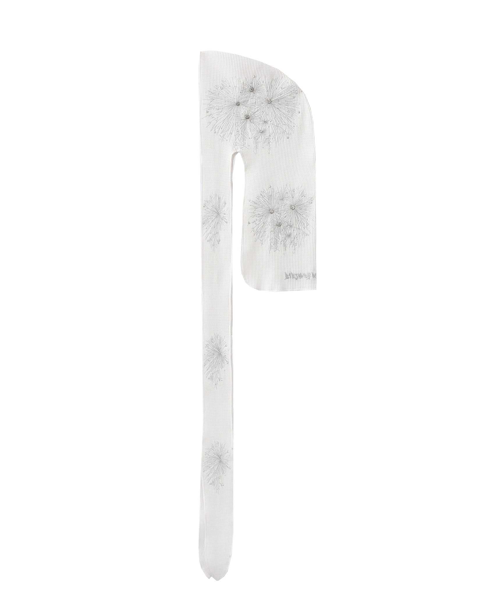 FIREWORKS RHINESTONE DURAG WHITE – Birth Of Royal Child