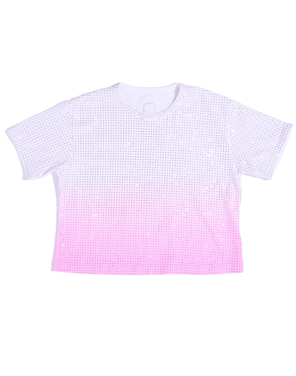 Cropped Stardust Pink Diamond Tee