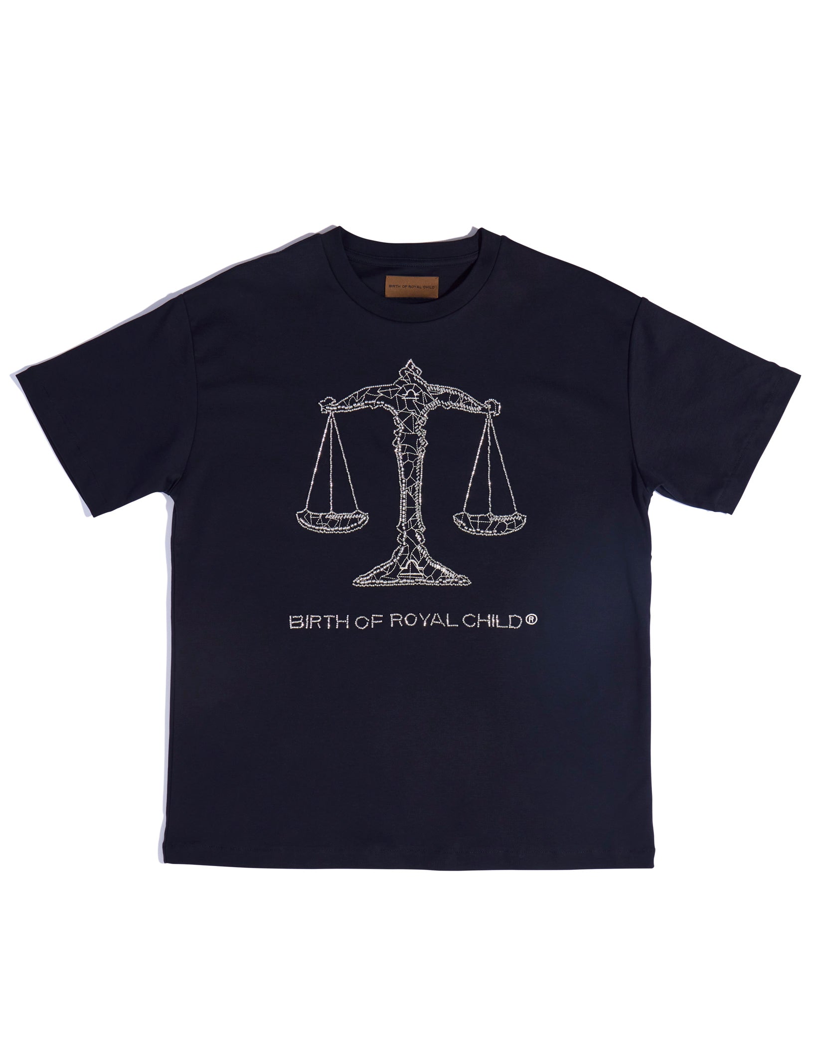 Zodiac Series Tee: Libra BLK