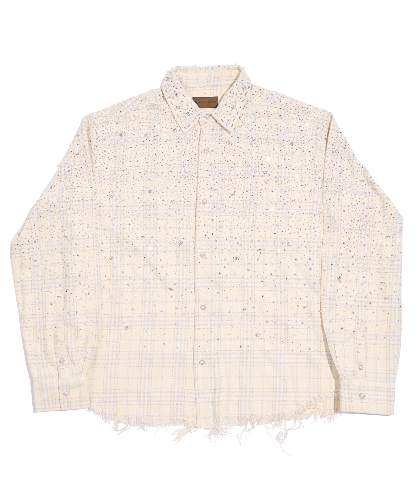 20K Pearl Diamond Shirt Beige