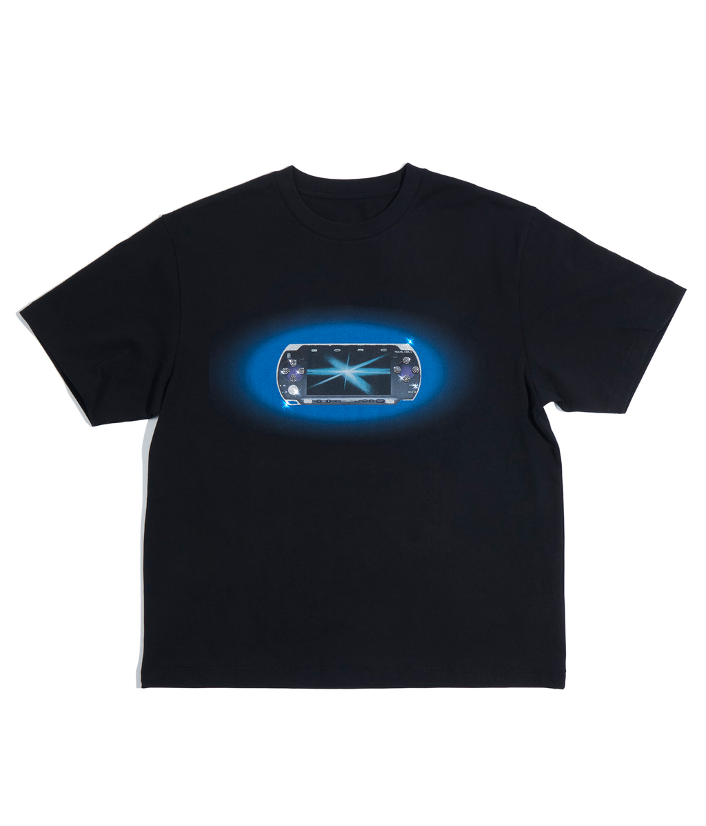 PSP Short Sleeve Tee | Black - Birth of Royal Child | Men's T-shirts | Nostalgic, Retro Tees 