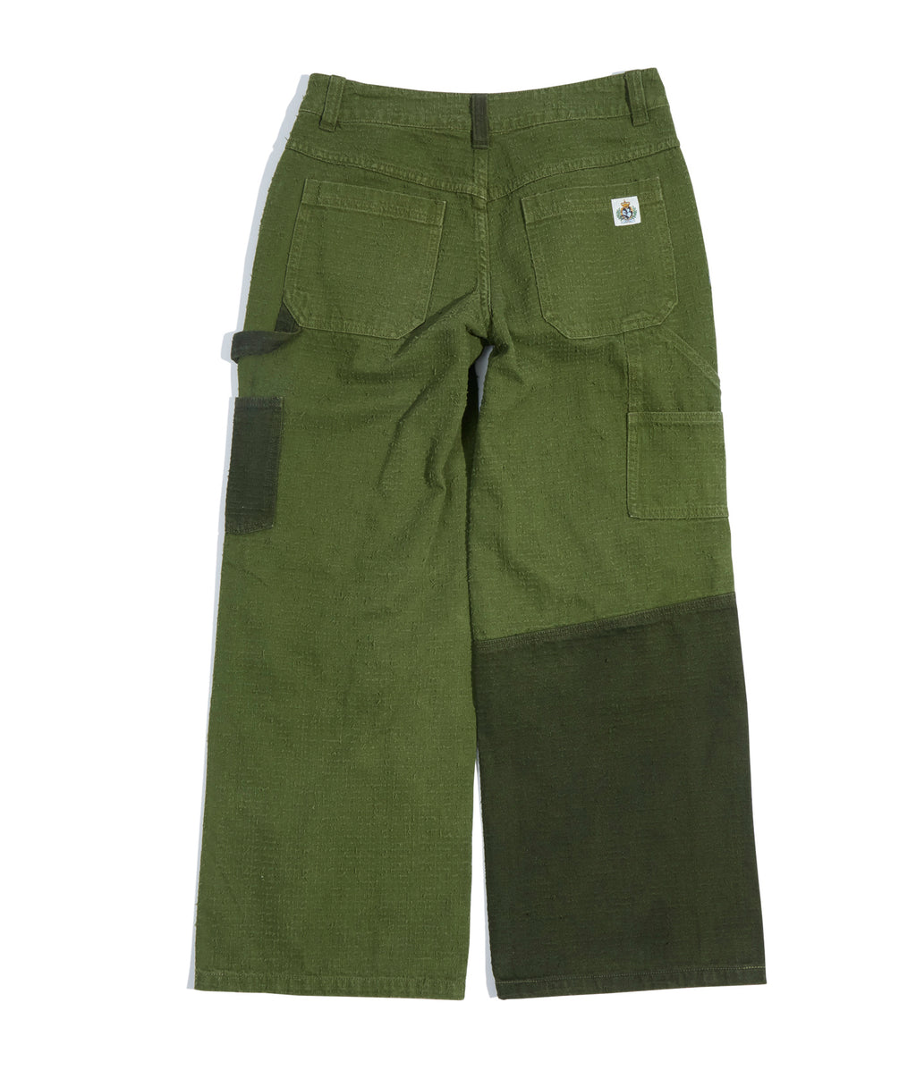Beaded Patch Cargo Pants