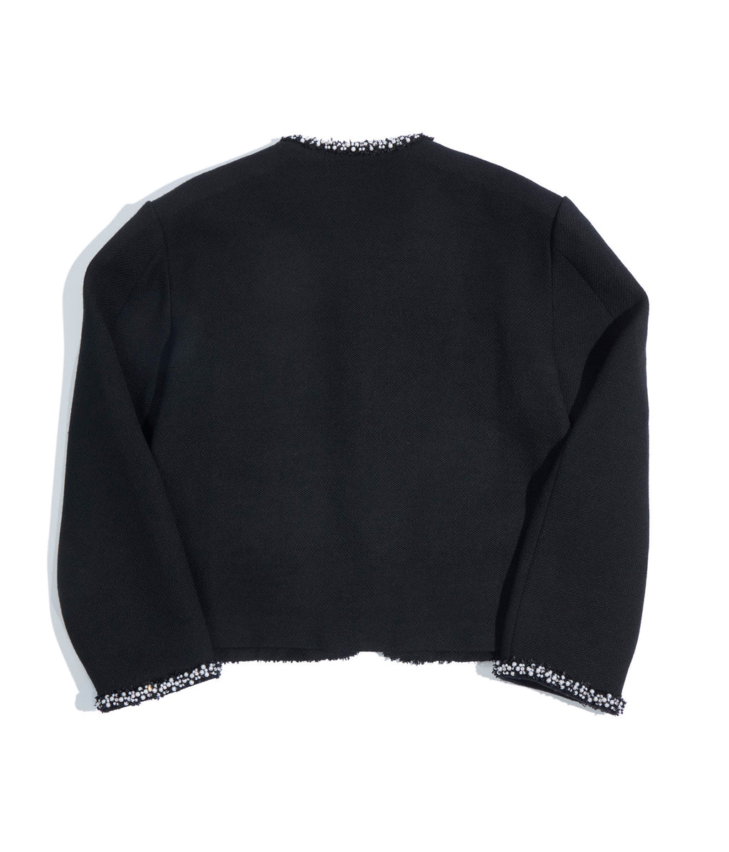 Pearl Feather Jacket (Sample)