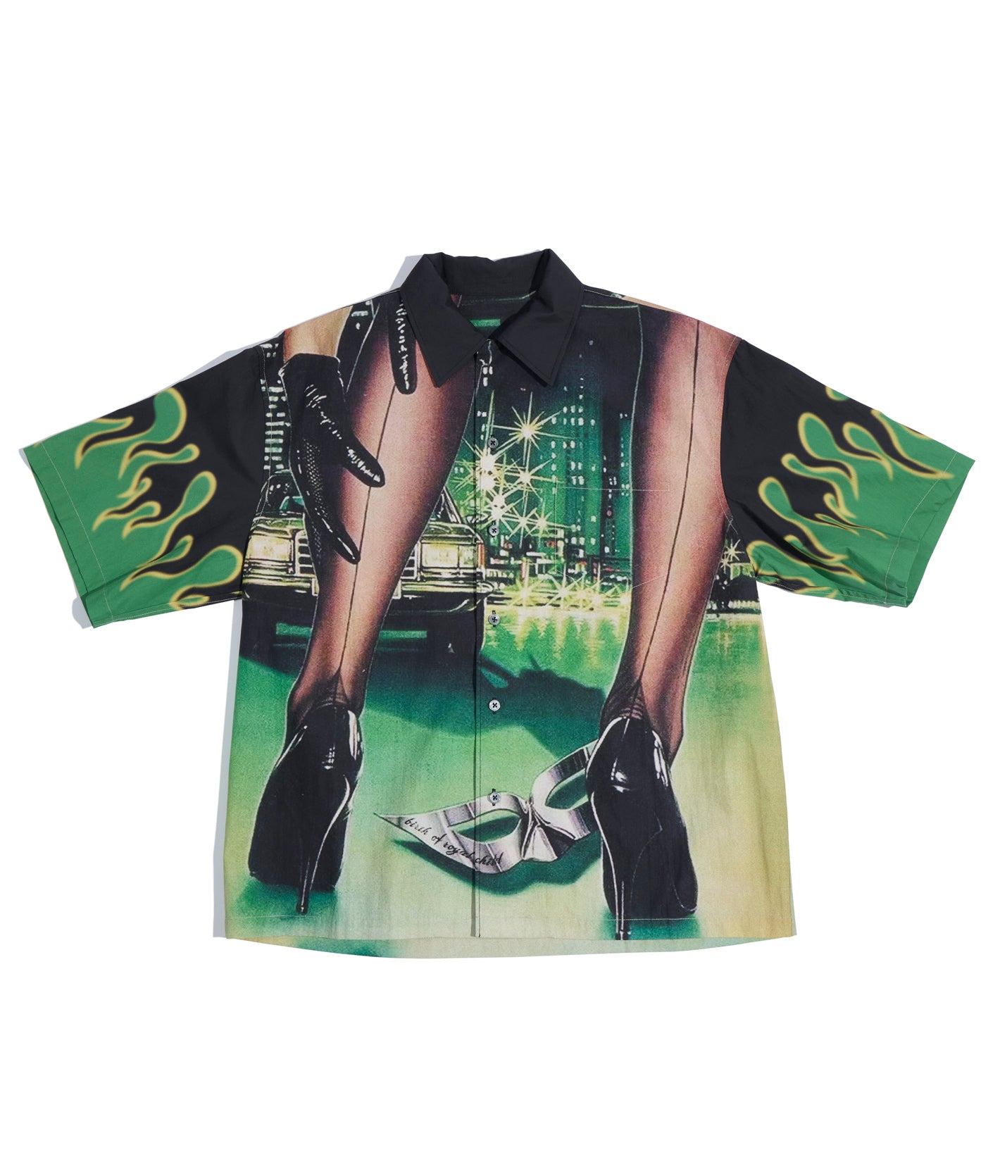 City Masquerade Print Shirt (Sample)