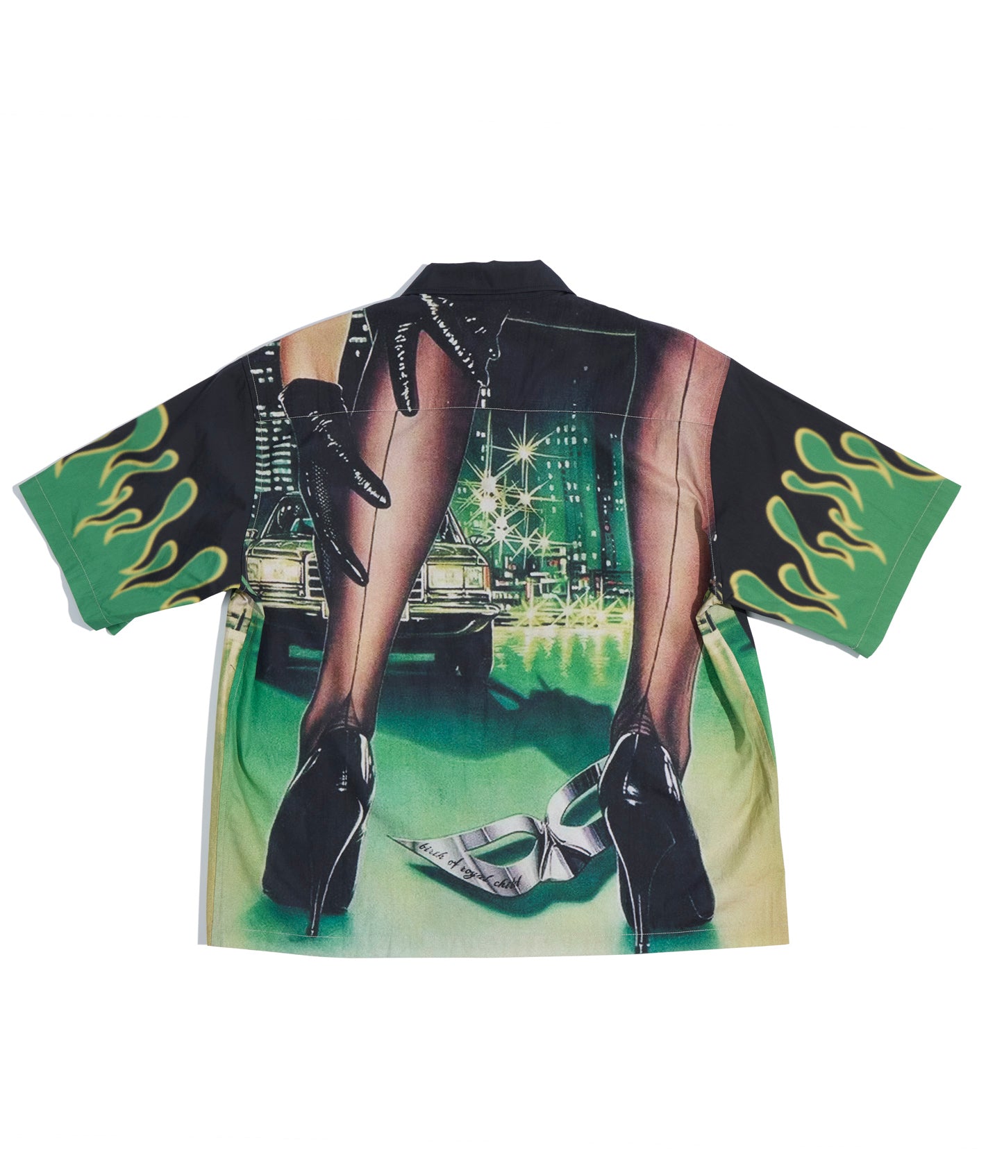 City Masquerade Print Shirt (Sample)