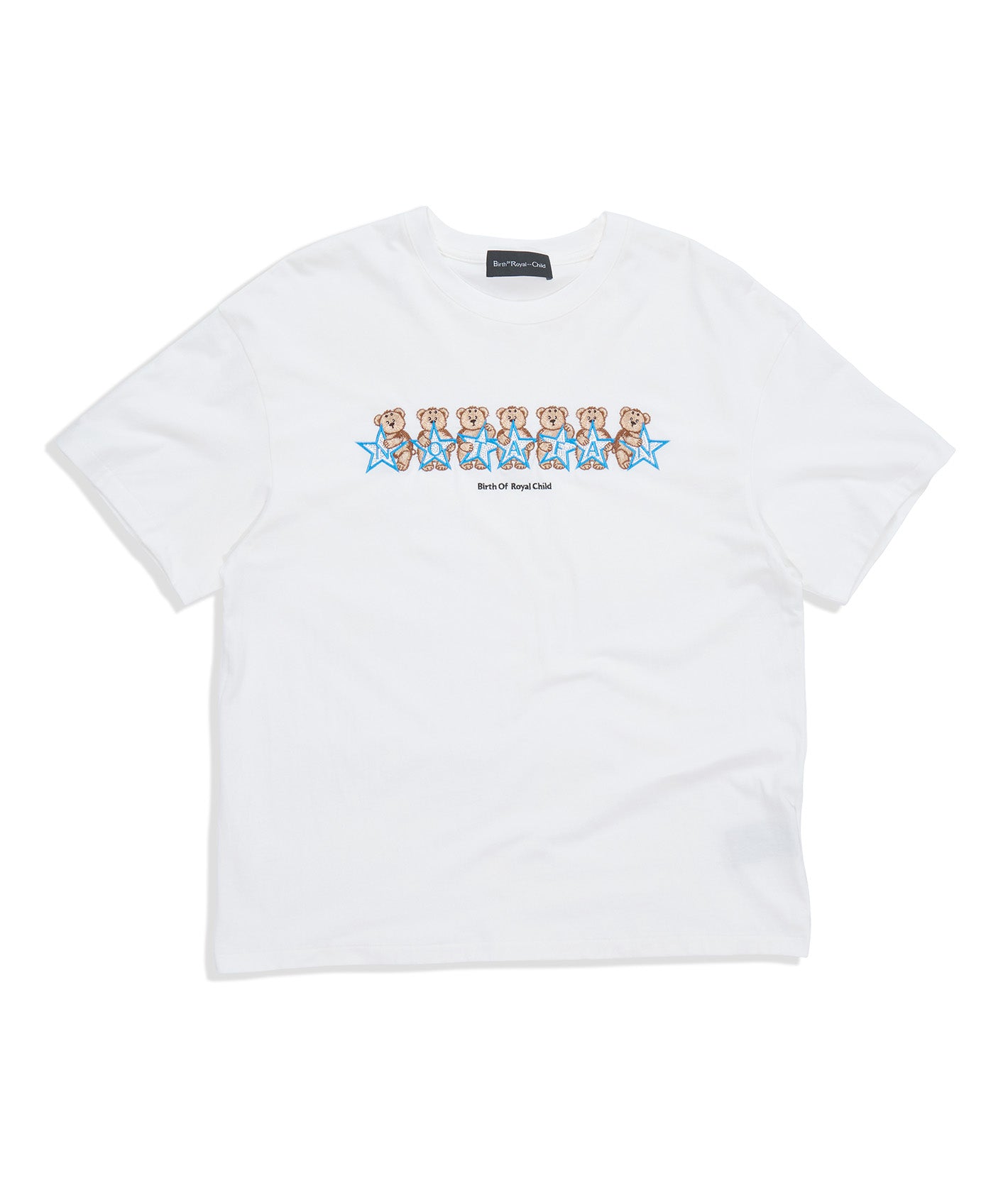 Royal Bear Tee White