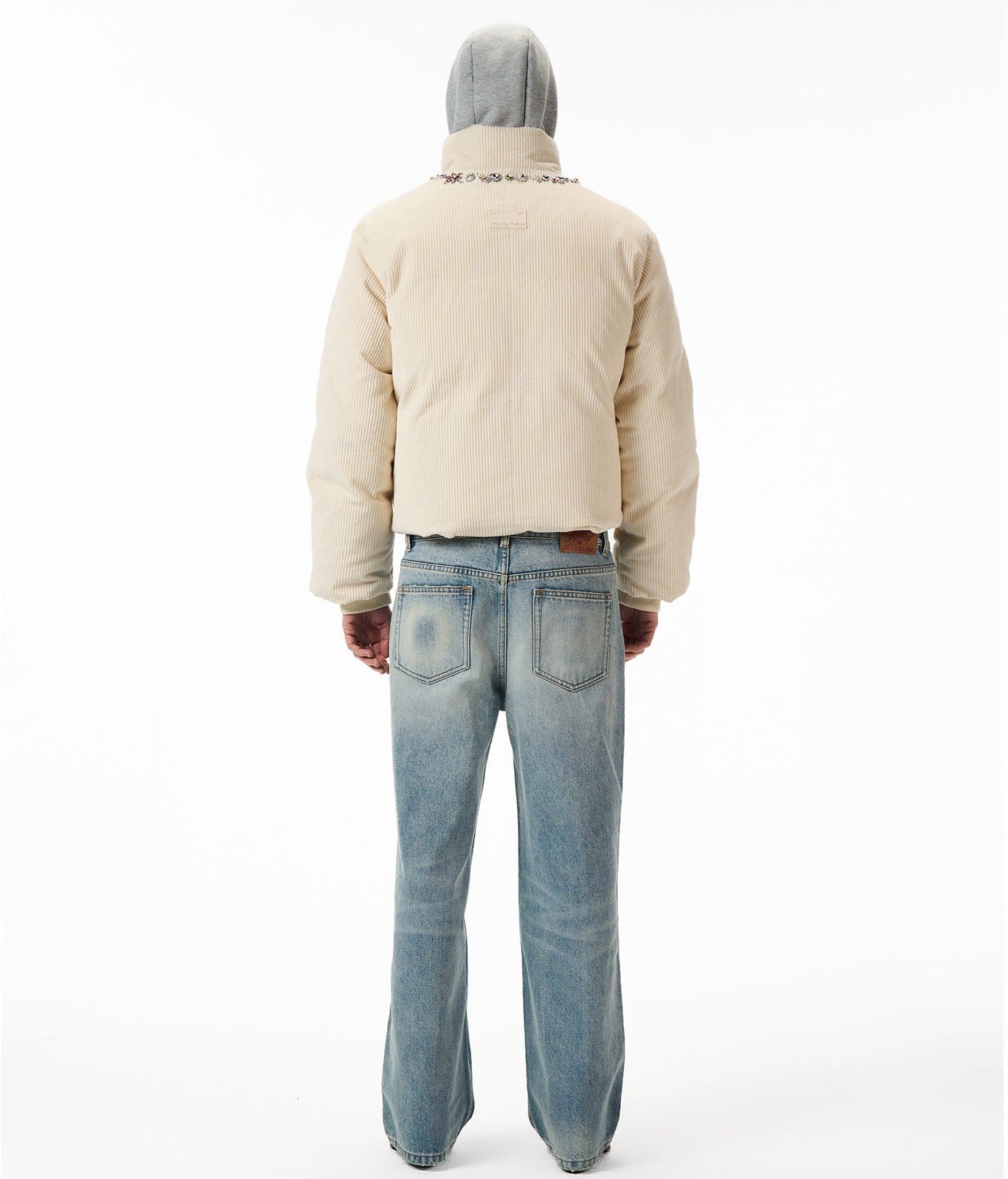 Future Relic Gemstone Corduroy Puffer