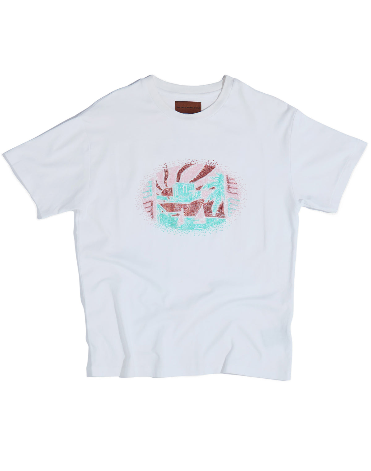 Beaded Nile River Tee