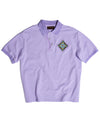 Fluid Placket Polo Purple