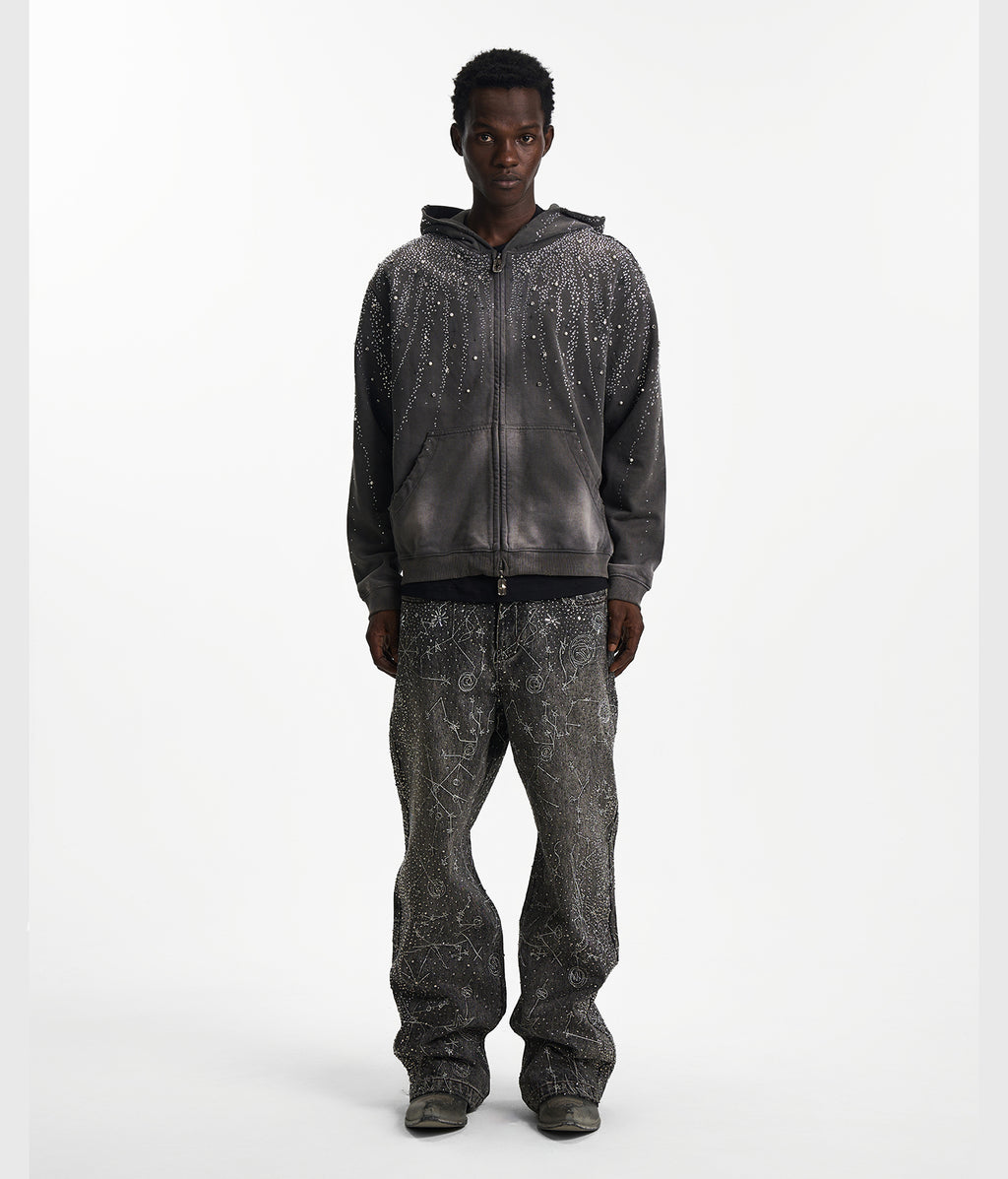 20K Stellar Diamond Hoodie Gray