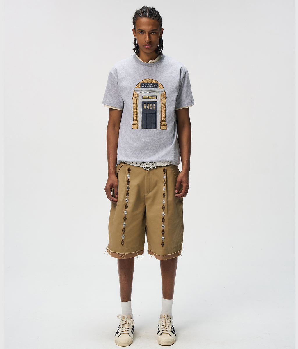 Aswan Hotel Tee in GRY