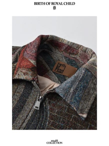 Artist Jacquard Weave Jacket