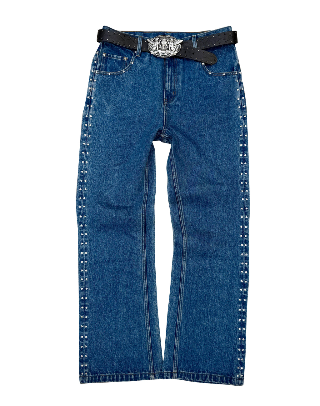 Crystal Stud Denim
