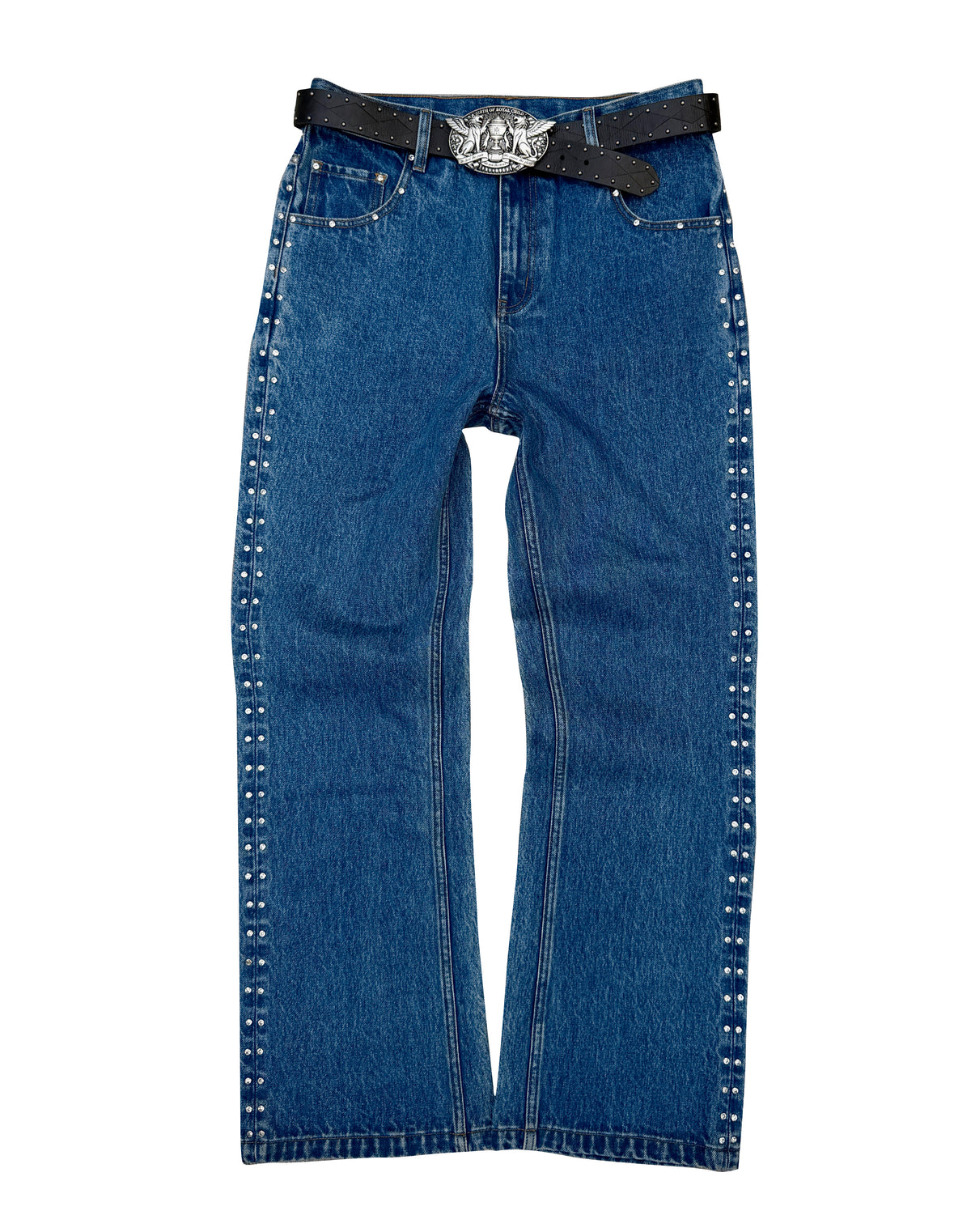 Crystal Stud Denim