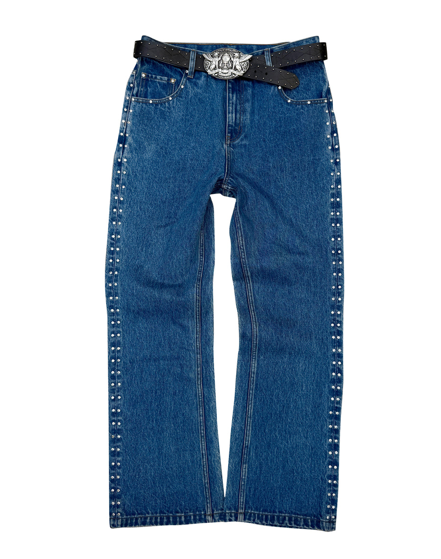 Crystal Stud Denim
