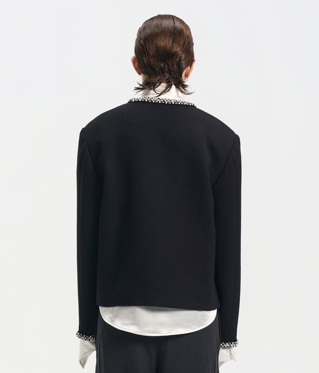 Pearl Feather Jacket