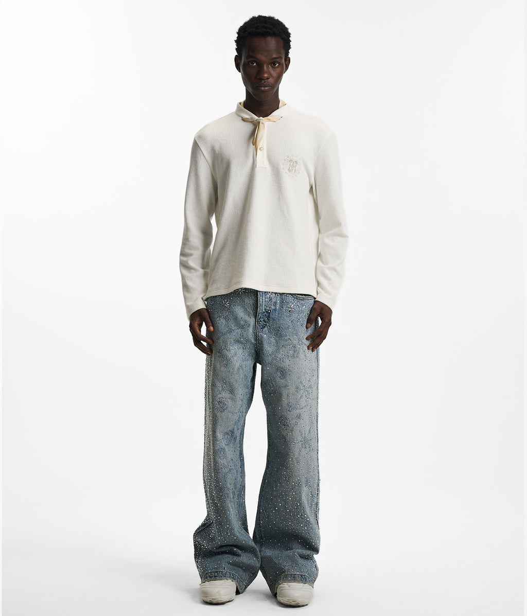 Twilight Collar Polo in White