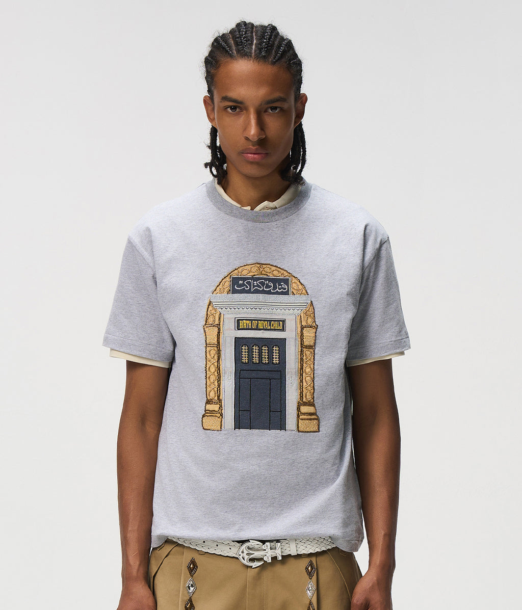 Aswan Hotel Tee in GRY