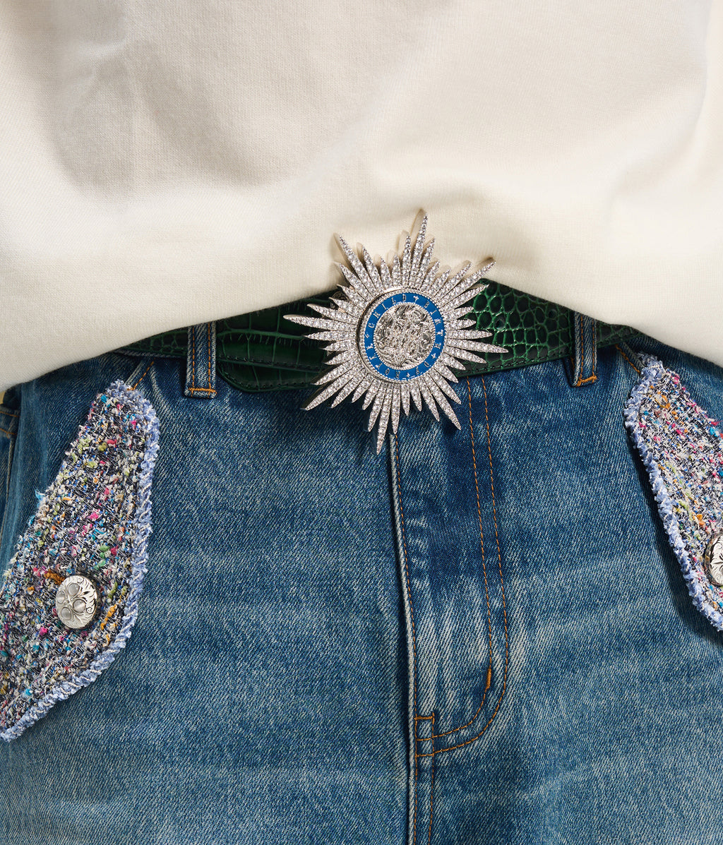 Radiant Star Medal Belt GREEN