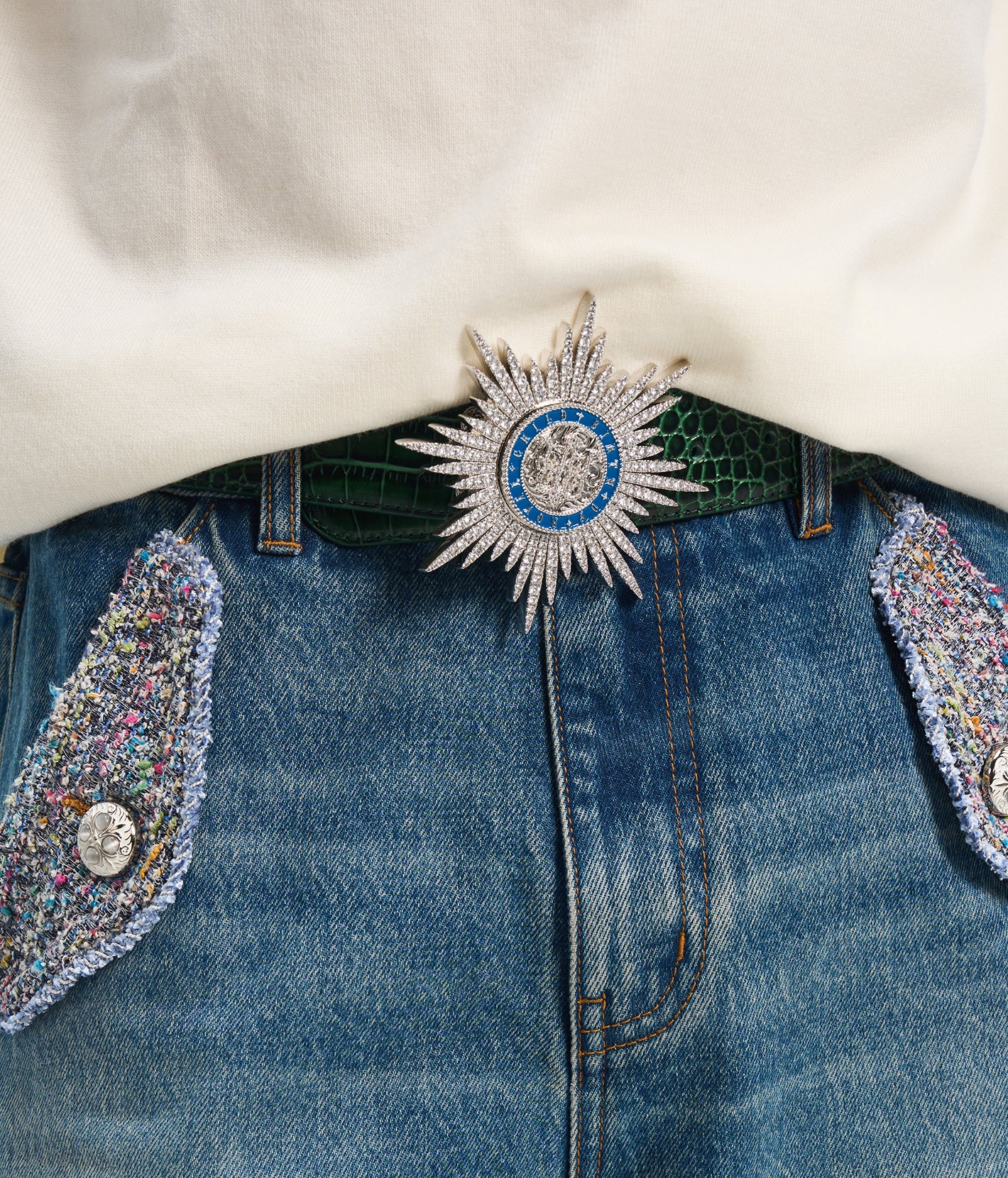 Radiant Star Medal Belt GREEN