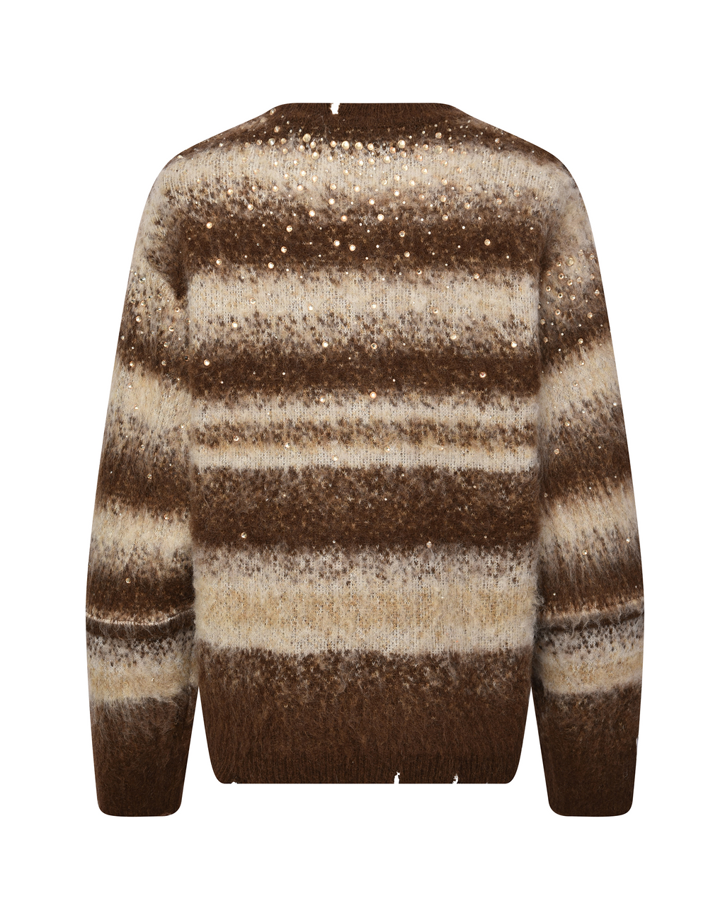 Rhinestone Encrusted Mohair Blend Sweater – Birth Of Royal Child