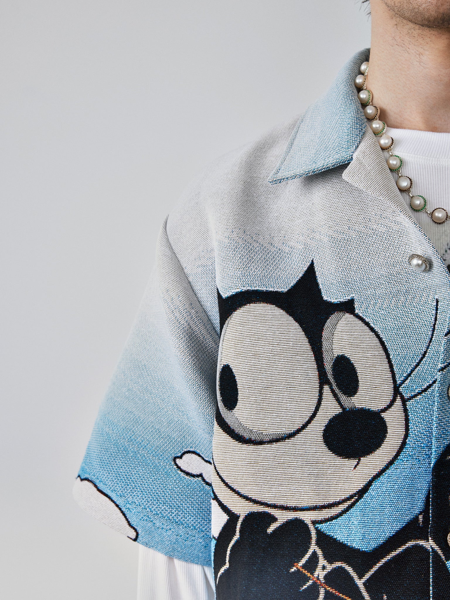 Felix the Cat Jacquard Shirt