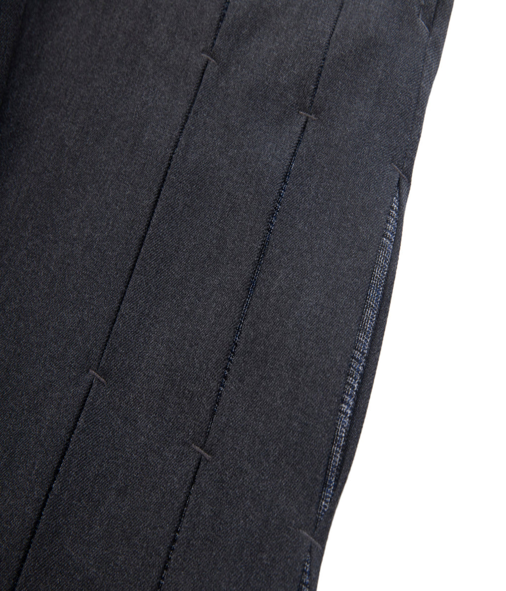 Pleated Taxedo Trouser