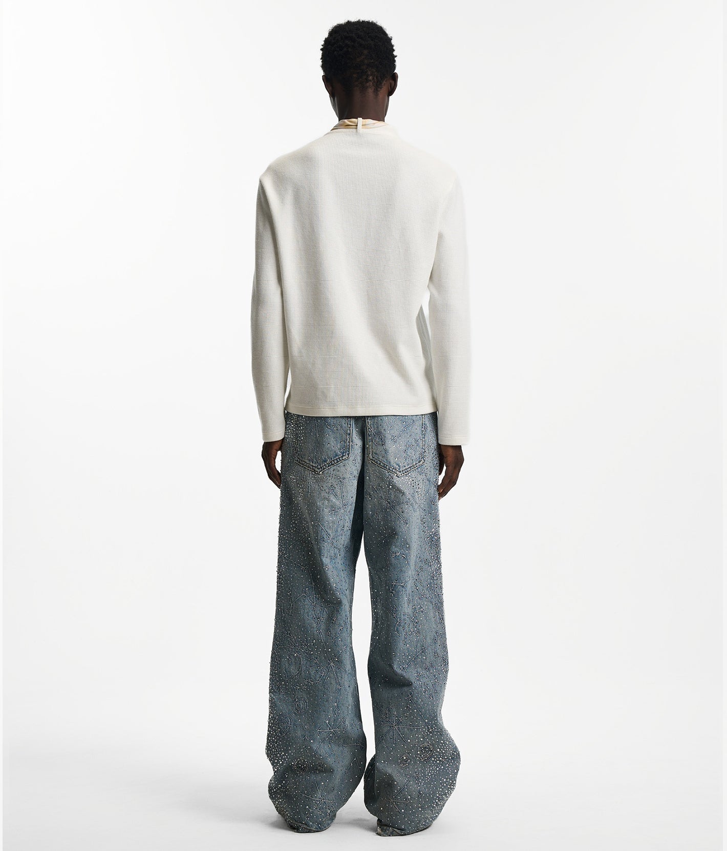 Twilight Collar Polo in WHT