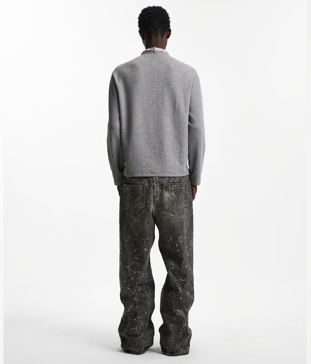 Twilight Collar Polo in Grey