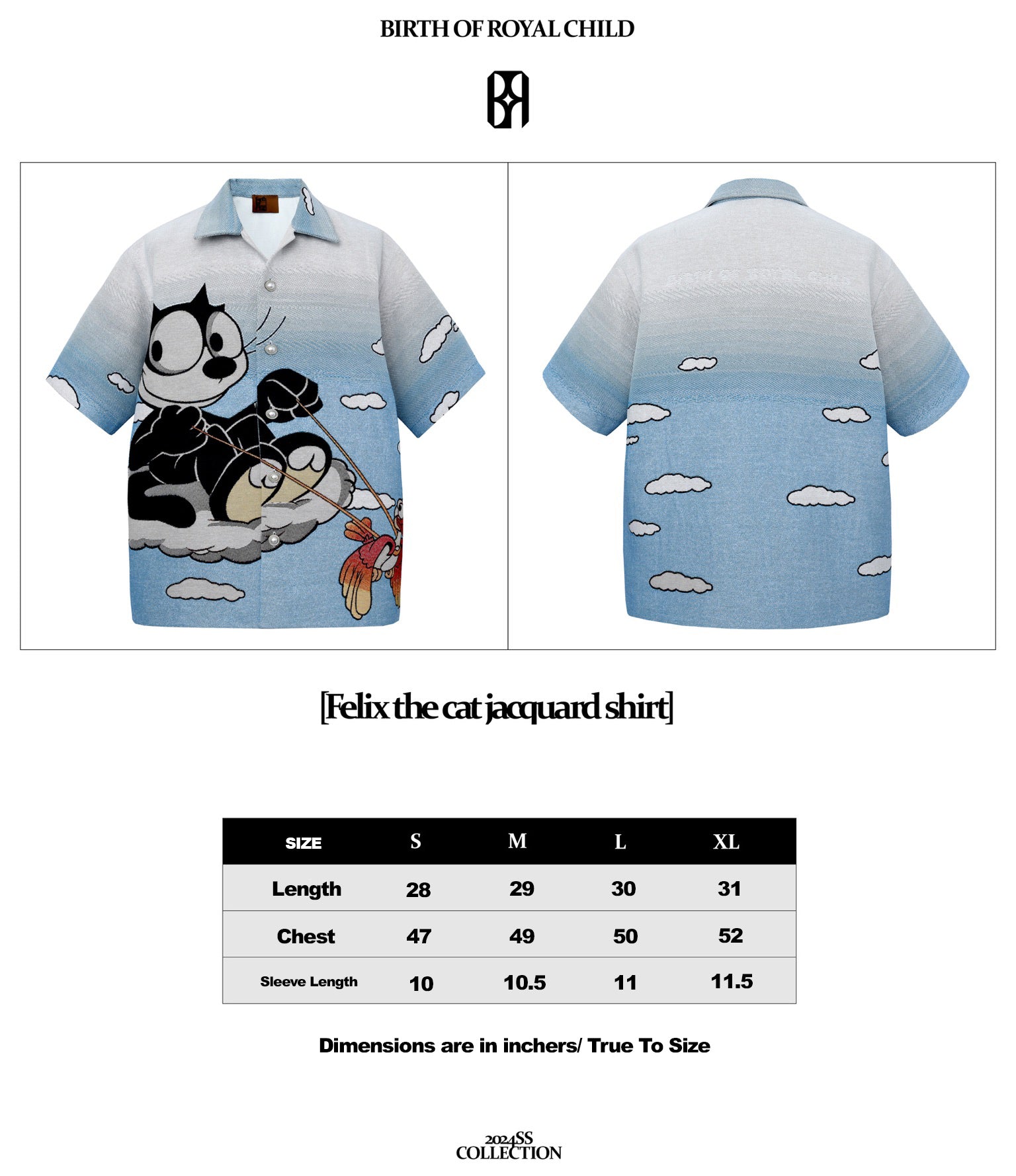 Felix the Cat Jacquard Shirt