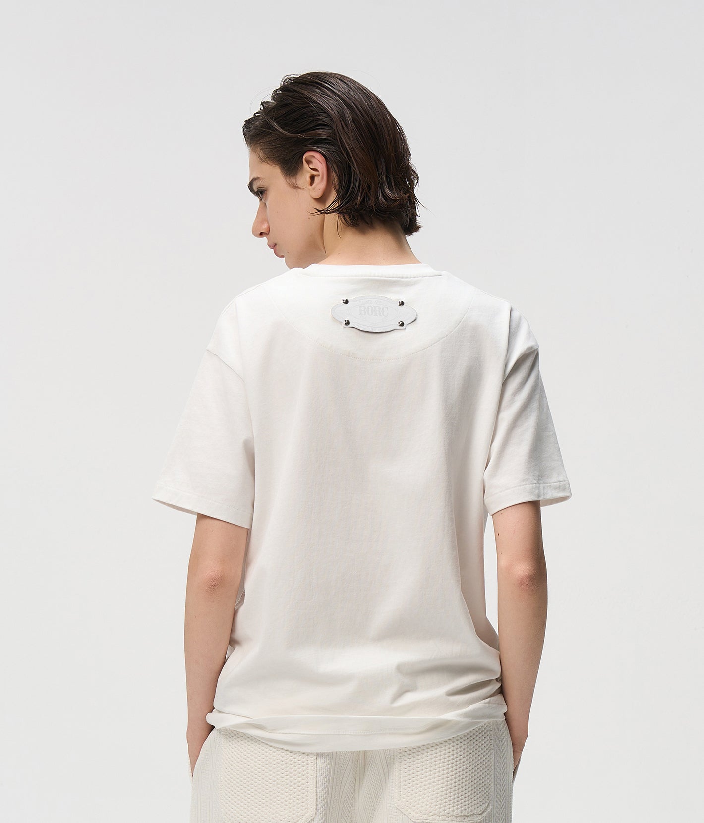 Aswan Hotel Tee In WHT