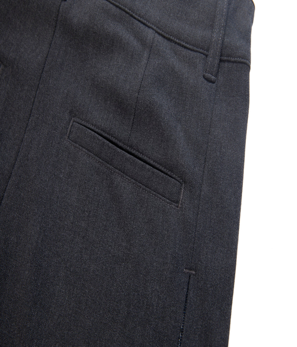 Pleated Taxedo Trouser