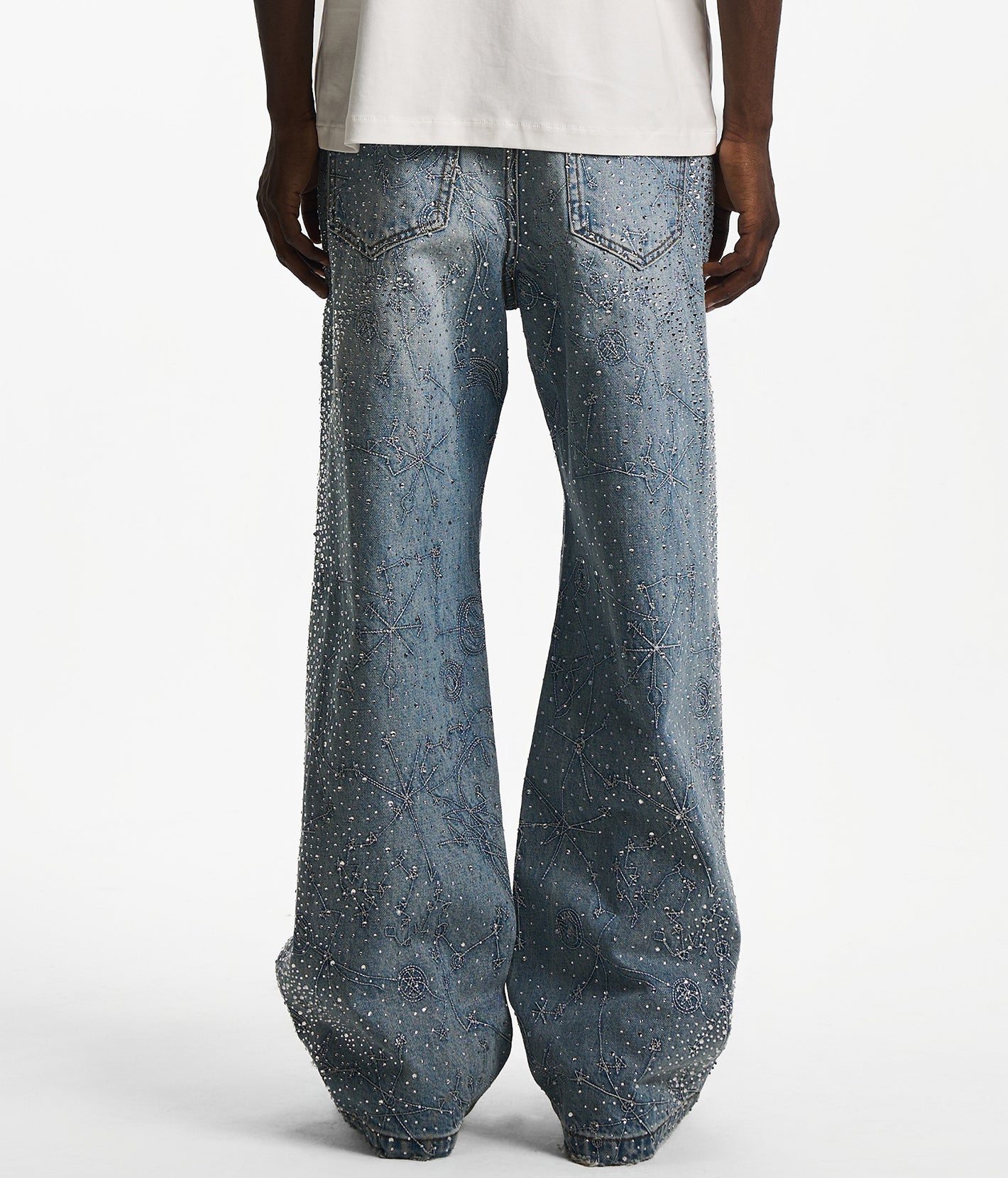 20K Zodiac Diamond Jeans Blue