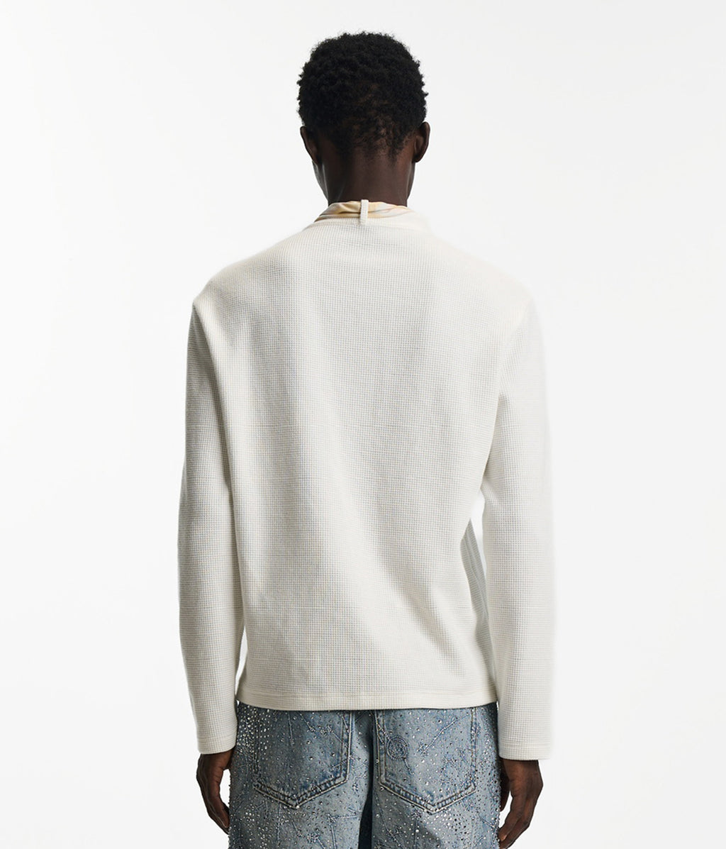 Twilight Collar Polo in White