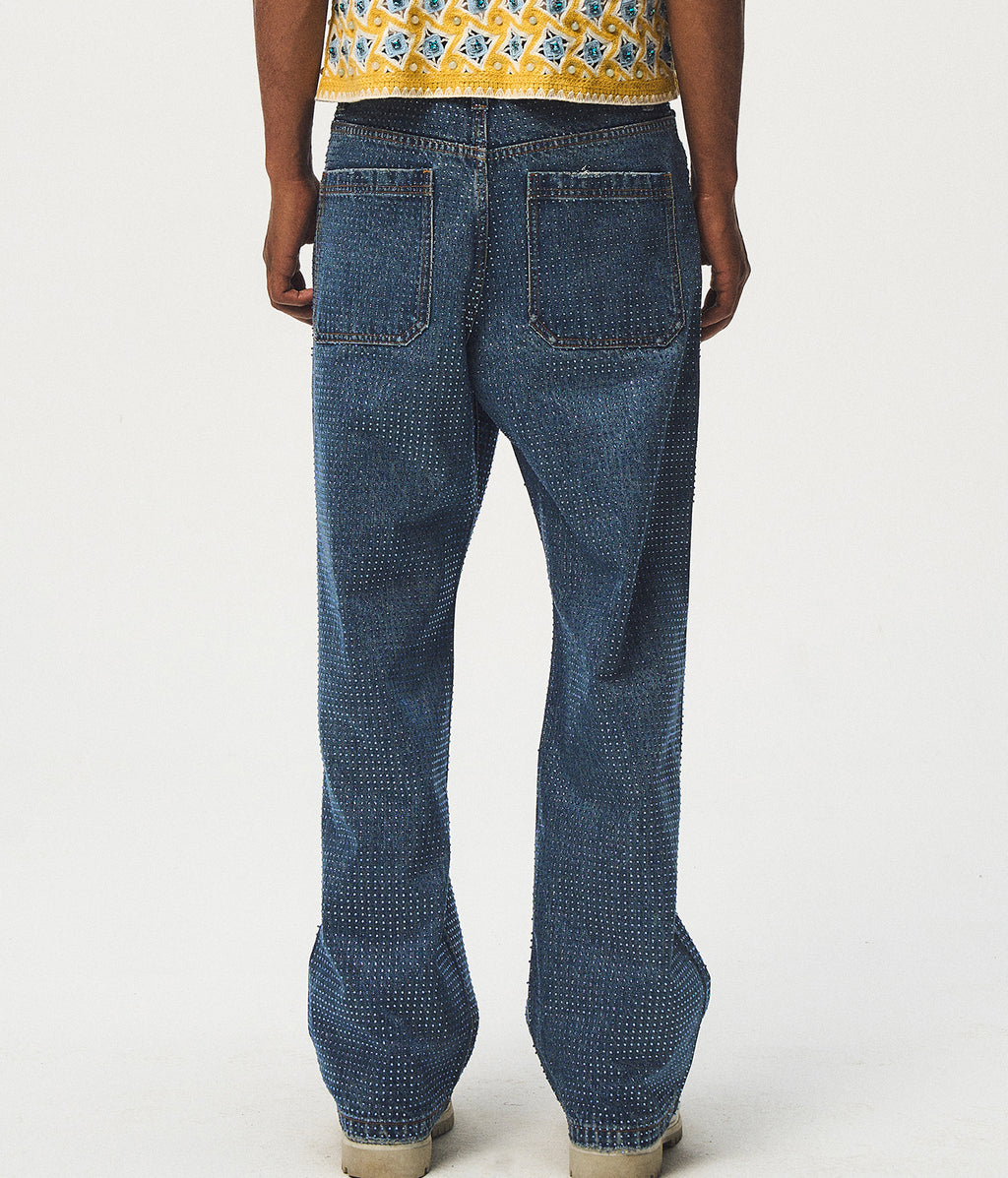 20K Stellar Diamond Pants Blue