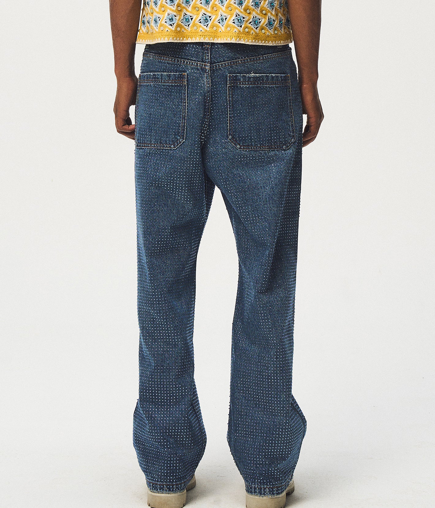 20K Diamond Stellar Jeans IN Blue