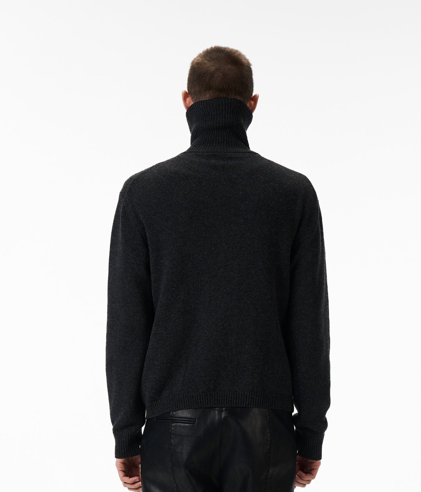 Millennium Mecha Ink Wool Zip Sweater