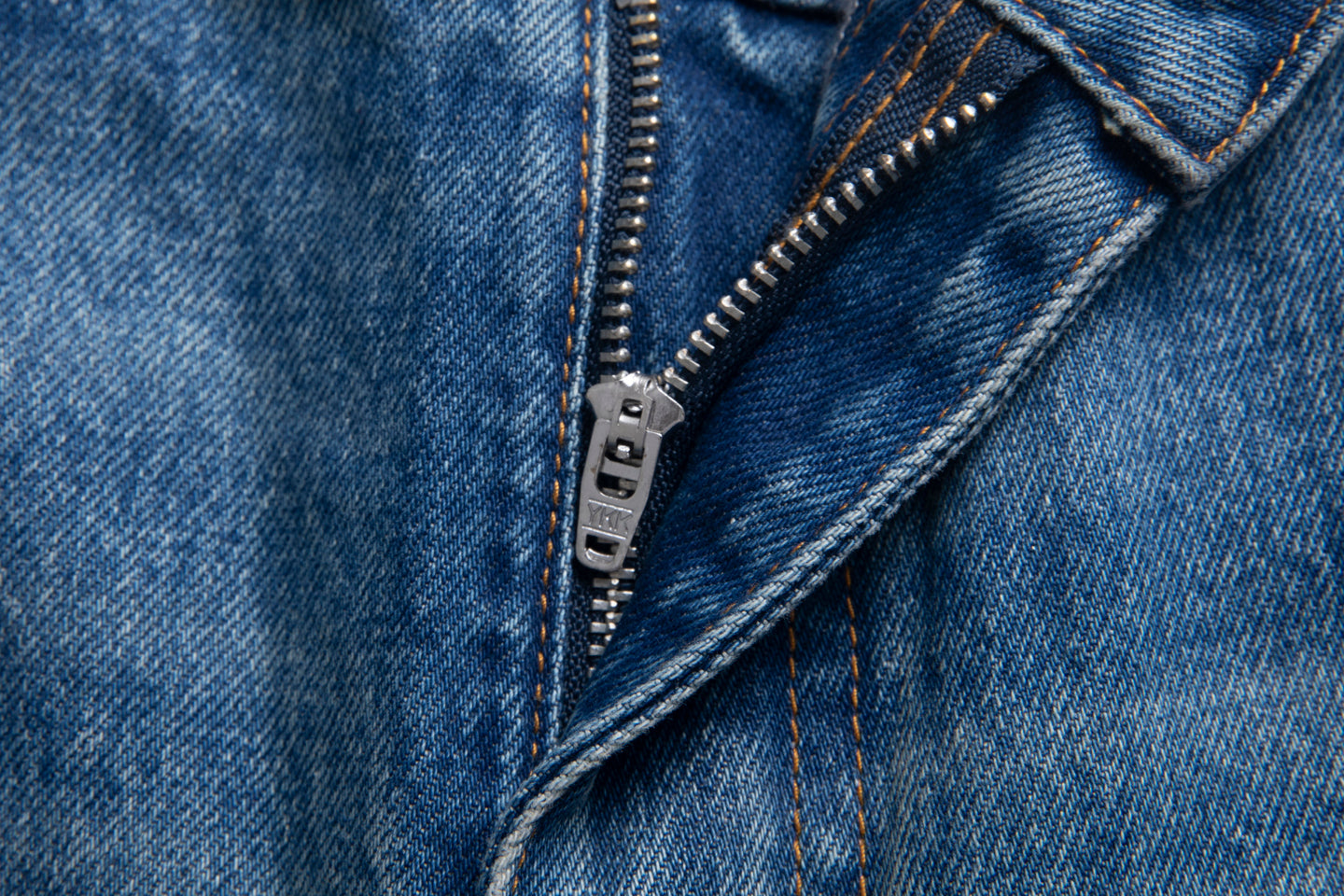 Tweed Patchwork Wide Denim