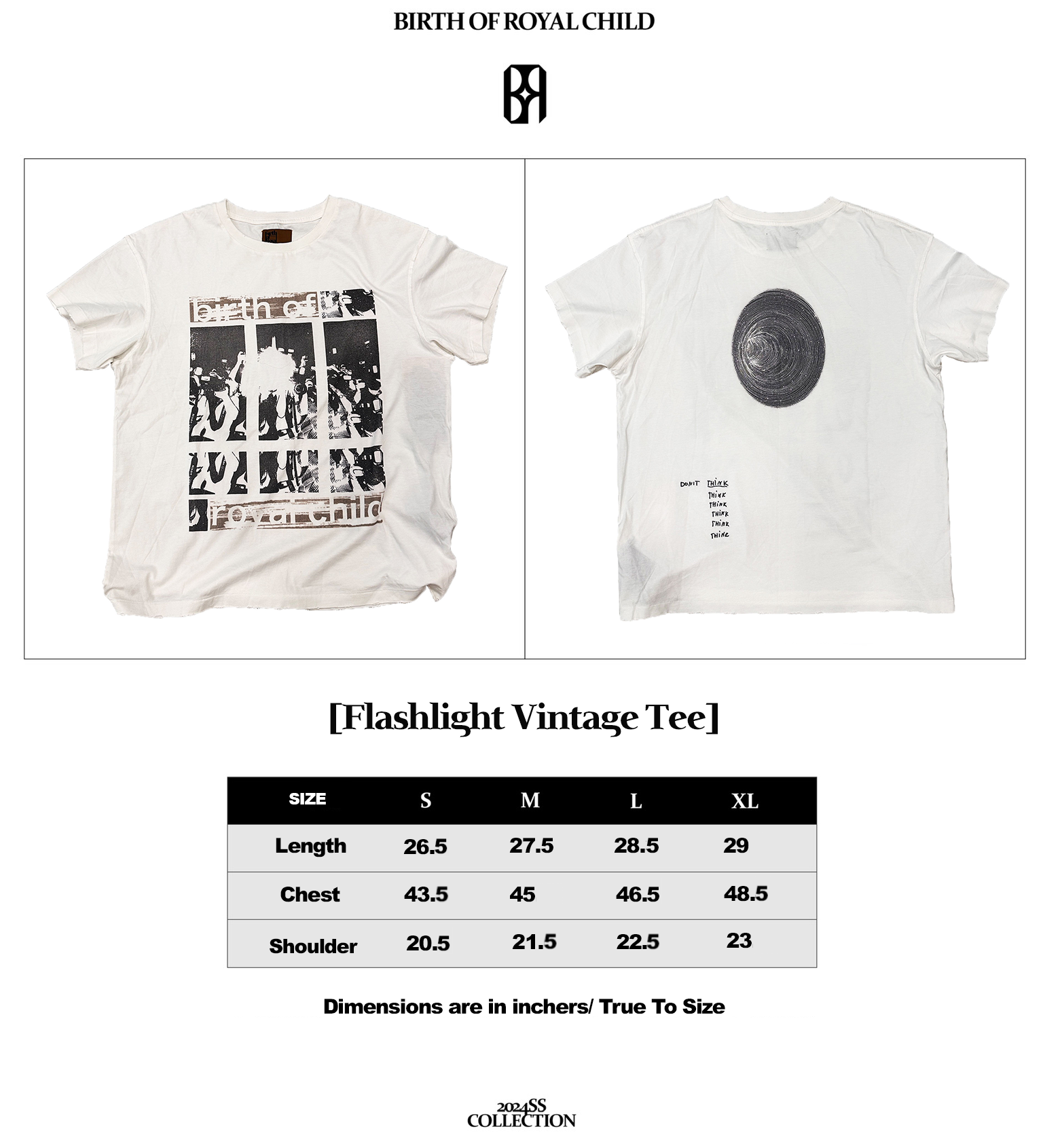 Flashlight Vintage Tee