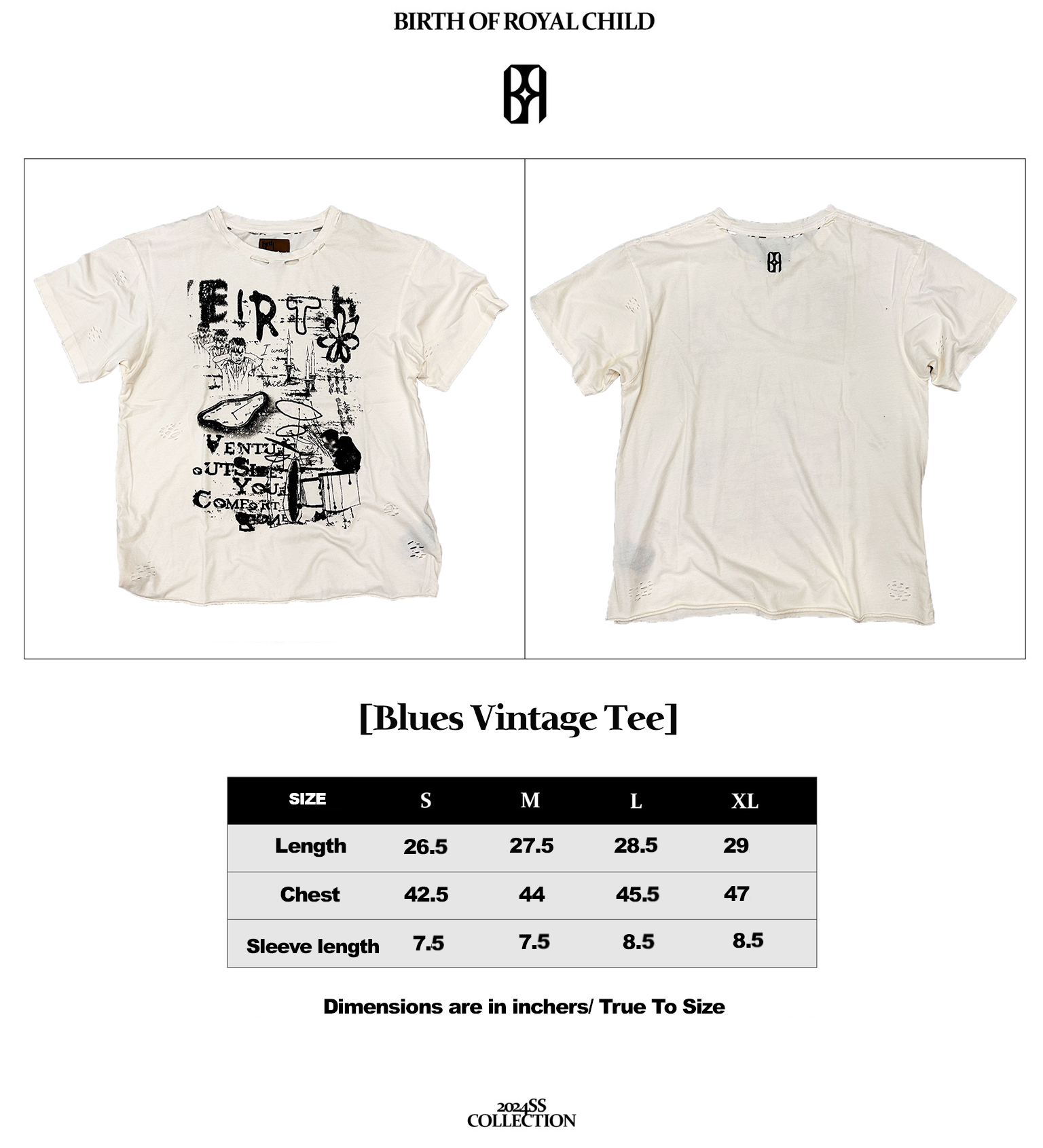 Blues Vintage Tee