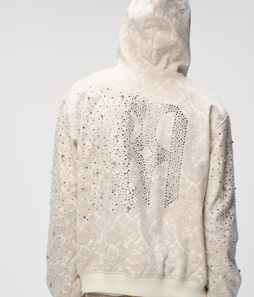 Cashew Blossom Sweat Hoodie White