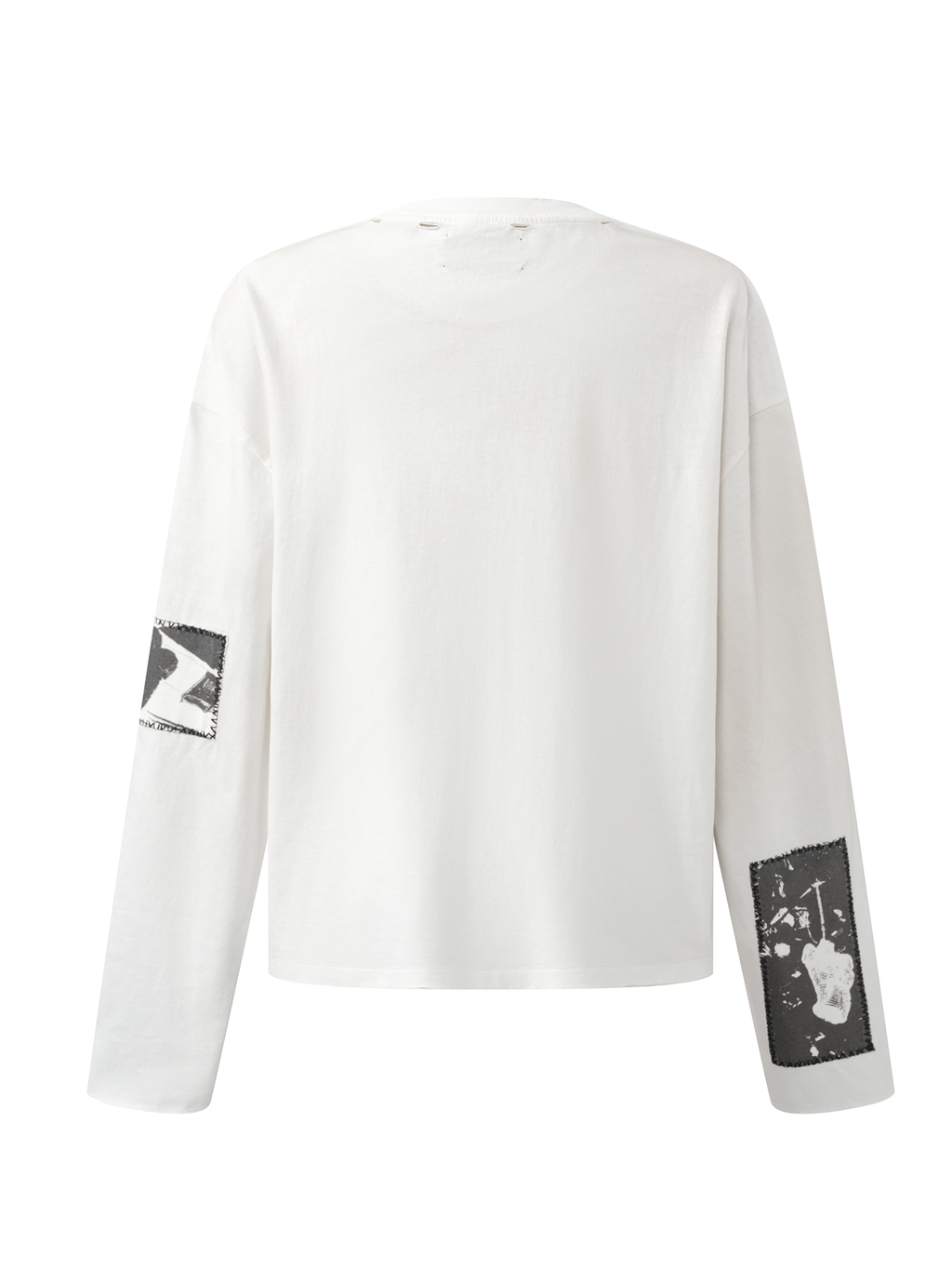 90s Hollywood Long Sleeve Tee WHT　