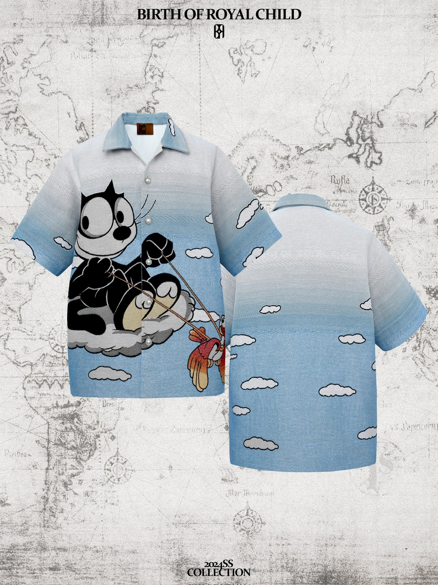 Felix the Cat Jacquard Shirt