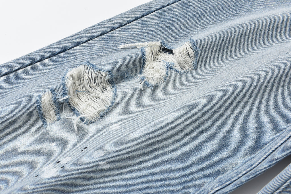 Cross Chains Denim