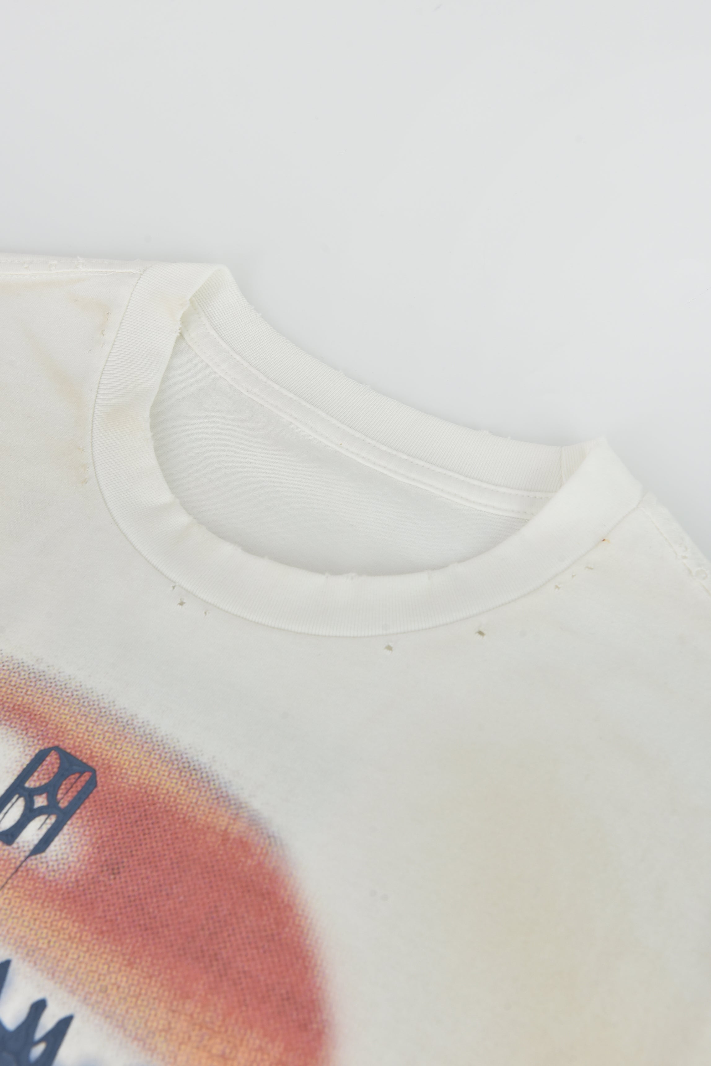 Sunset printed LS Tee