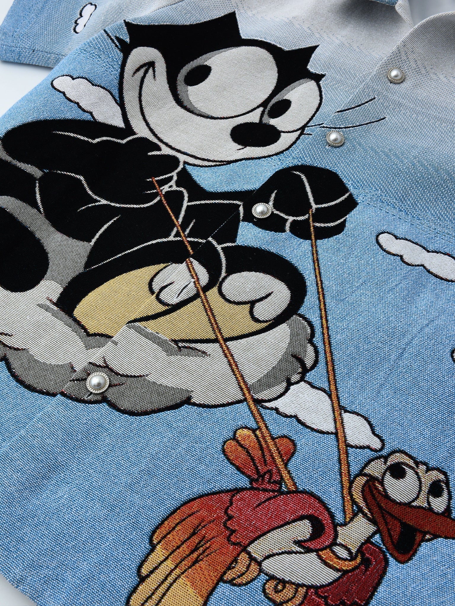 Felix the Cat Jacquard Shirt