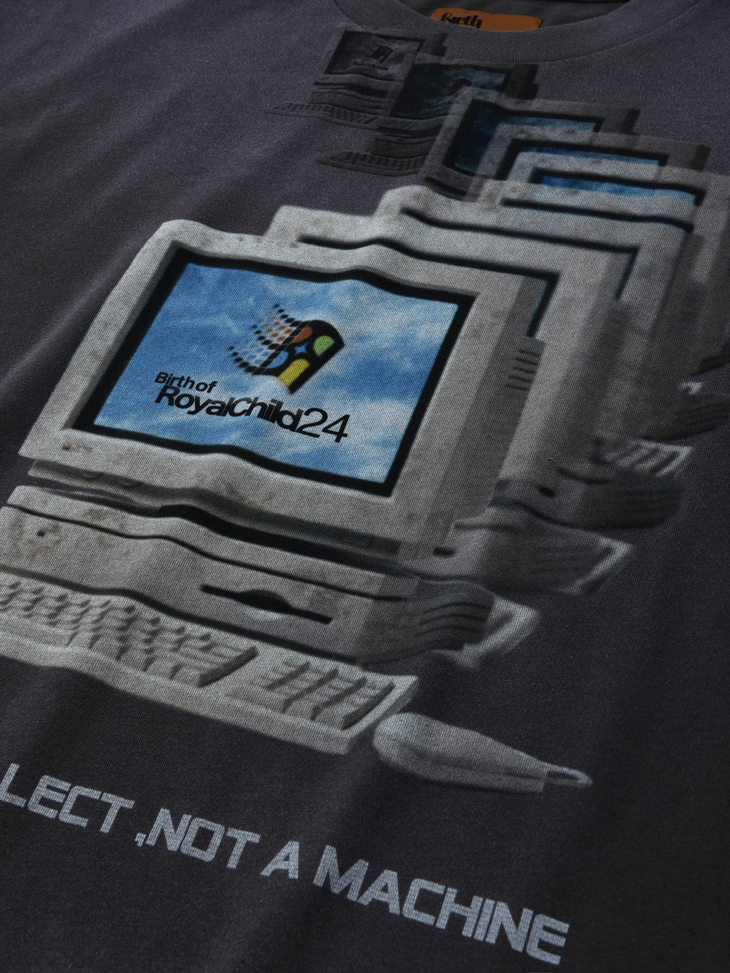 "Windows 24" Distressed Vintage Tee